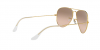 OKULARY RAY-BAN® AVIATOR LARGE METAL RB 3025 001/3E 58 ROZMIAR M